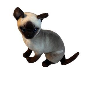 Stefan the SIAMESE PLUSH CAT 14 INCH from TIGER TALE TOYS